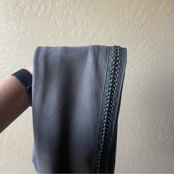 White House Black Market Runway‎ Leggings in Grey Suede - Picture 6 of 9